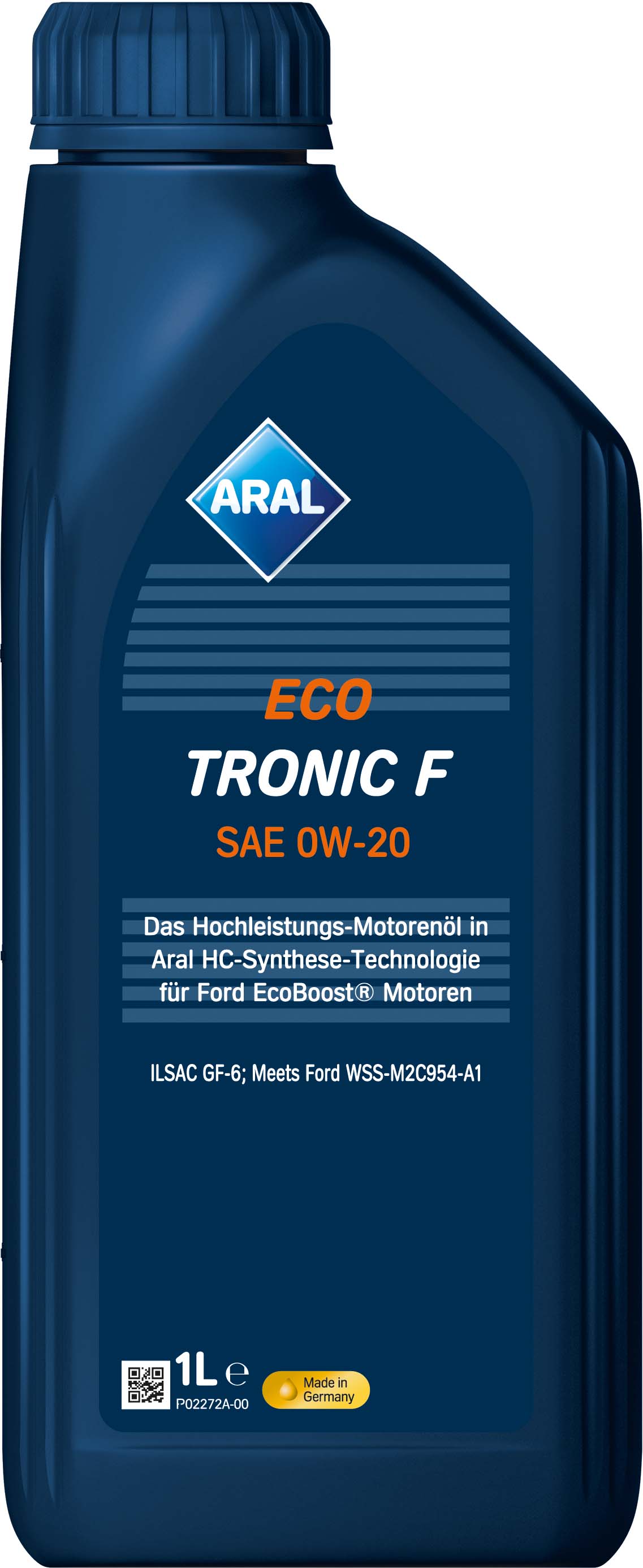 Олива моторна EcoTronic F 0W-20 1л ECOTRONIC F 0W-20 12X1L ARAL (0W20 EC F 1L) Aral фото 2