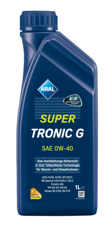 Олива моторна SuperTronic G 0W-40 1л SUPERTRONIC G 0W-40 12X1L ARAL (0W40 SU G 1L) Aral фото 2