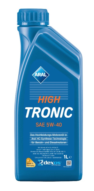 Олива моторна HighTronic 5W-40 1л HIGHTRONIC 5W-40 12X1L ARAL (5W40 HI TR 1L) Aral фото 2