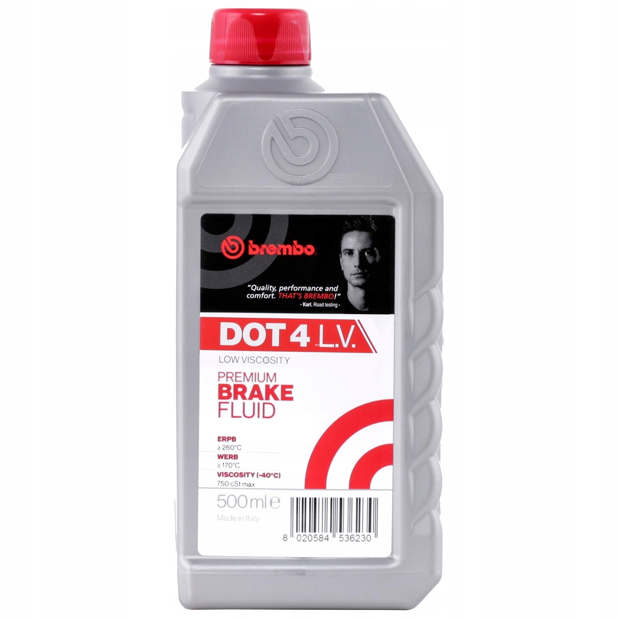 Рідина гальмівна DOT 4 0.5л