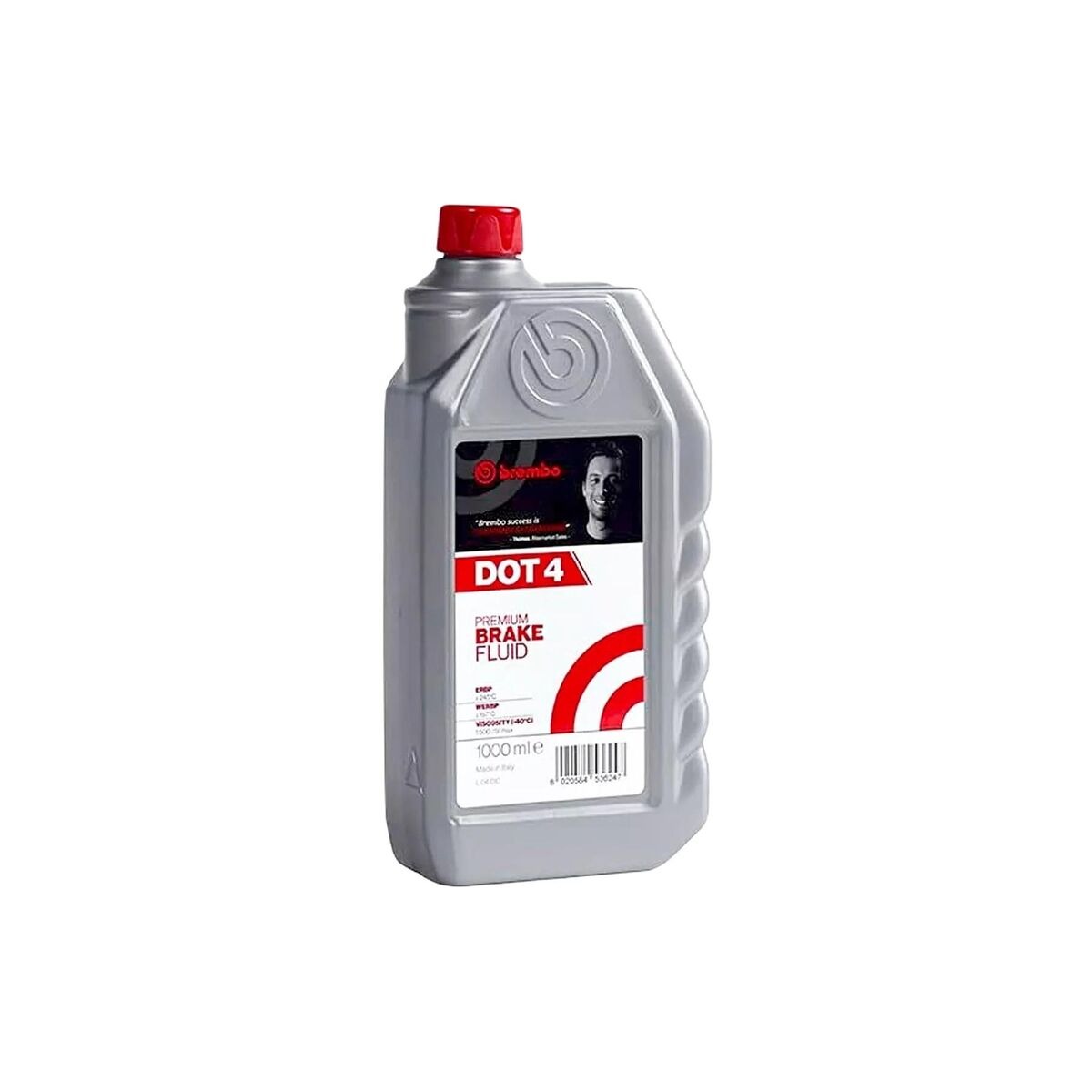 Рідина гальмівна DOT 4 1л DOT4 1L (12 X 1L) ТОЧКА КИПІННЯ 245°C BREMBO (L 04 010) BREMBO фото 2