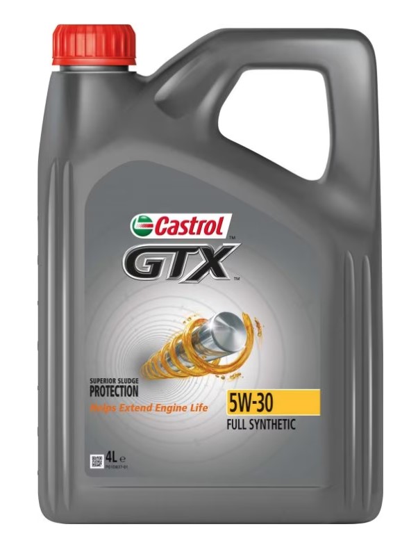 Олива моторна GTX 5W-30 4л GTX 5W-30 4X4L/API SN, ILSAC GF-5 CASTROL (5W30 GTX 4L) Castrol фото 2