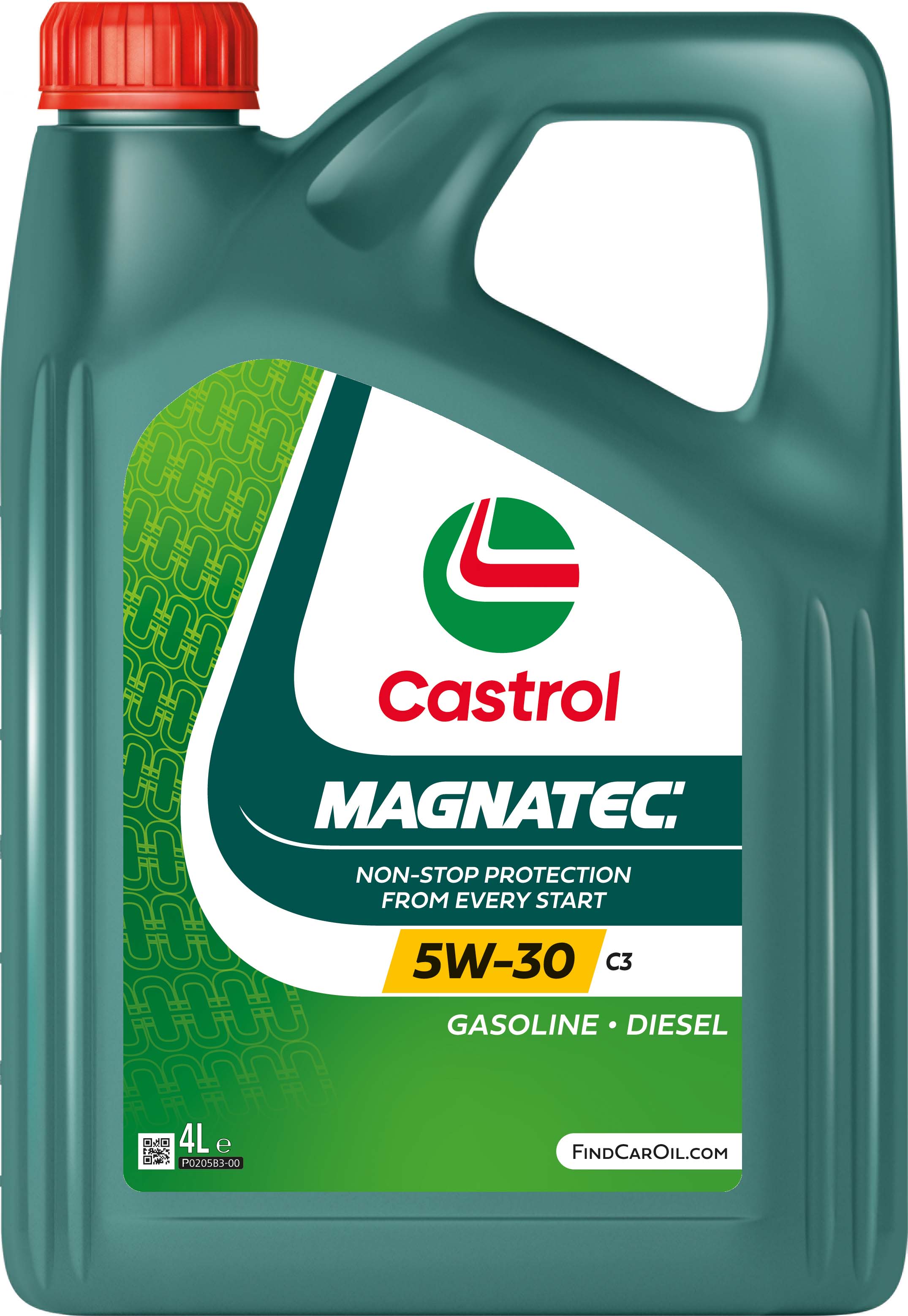 Олива моторна MAGNATEC 5W-30 C3 4л MAGNATEC 5W-30 C3 4X4L CASTROL (5W30 M C3 4L) Castrol фото 2