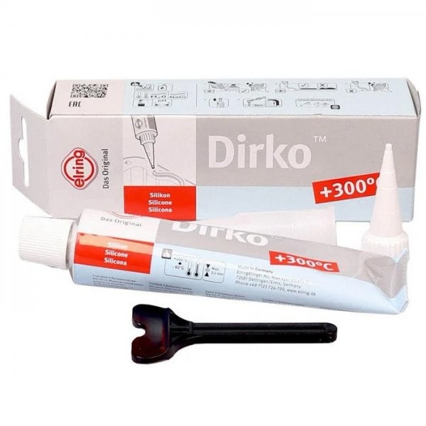 Герметик Dirko HT (-60°C +315°C) 70мл (сірий) ELRING фото 7