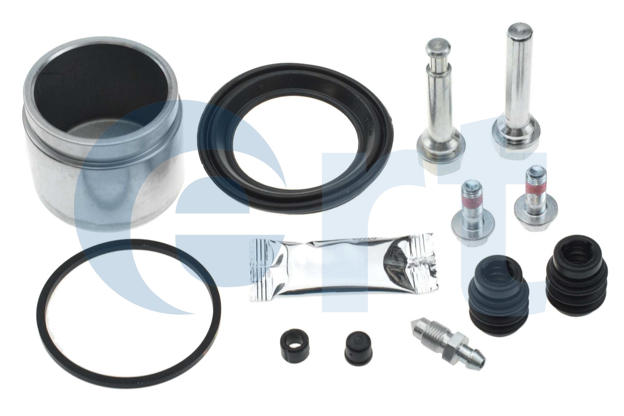 Ремкомплект супорта (частини ущільнювачі) 402144 + 410213, SUPER KIT HYUNDAI TUCSON (JM) 2 2004.06- ERT (440414) ERT фото 2