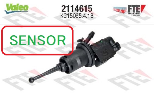 Циліндр зчеплення головний SEAT LEON (1P1) 1.6 TDI 2010.11->2012.12 [З СЕНСОРОМ] FTE (2114615) FTE фото 2