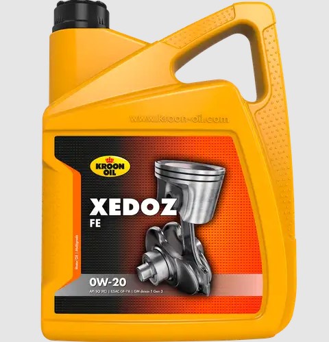 Олива моторна Xedoz FE 0W-20 5л 5L*4 XEDOZ FE 0W-20 KROON OIL (36779) Kroon Oil фото 2