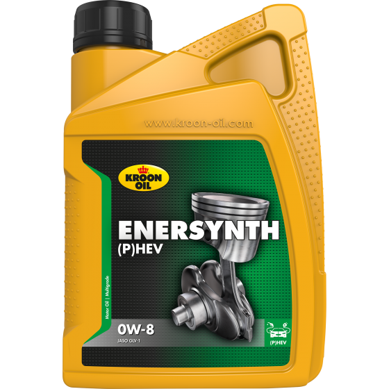 Олива моторна Enersynth (P)HEV 0W-8 1л СИНТЕТИЧНА ENERSYNTH (P)HEV 0W-8 4X5L/JASO GLV-1 KROON OIL (37200) Kroon Oil фото 2