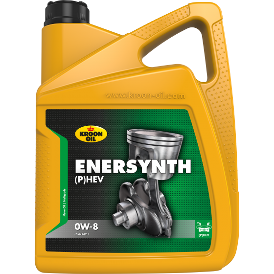 Олива моторна Enersynth (P)HEV 0W-8 5л СИНТЕТИЧНА ENERSYNTH (P)HEV 0W-8 4X5L/JASO GLV-1 KROON OIL (37201) Kroon Oil фото 2