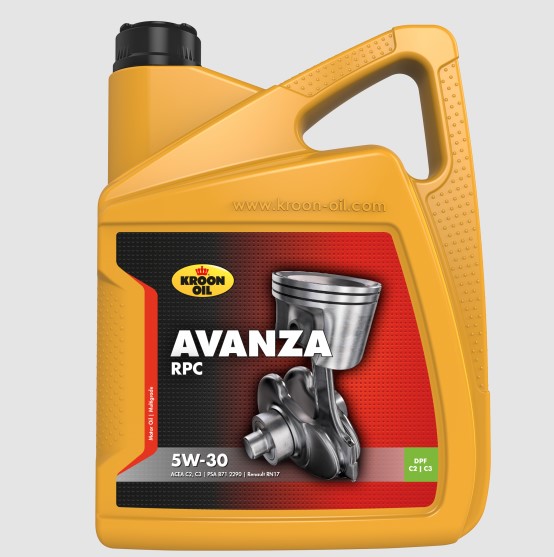 Олива моторна Avanza RPC 5W-30 5л 5 L CAN KROON-OIL AVANZA RPC 5W-30 KROON OIL (37277) Kroon Oil фото 2