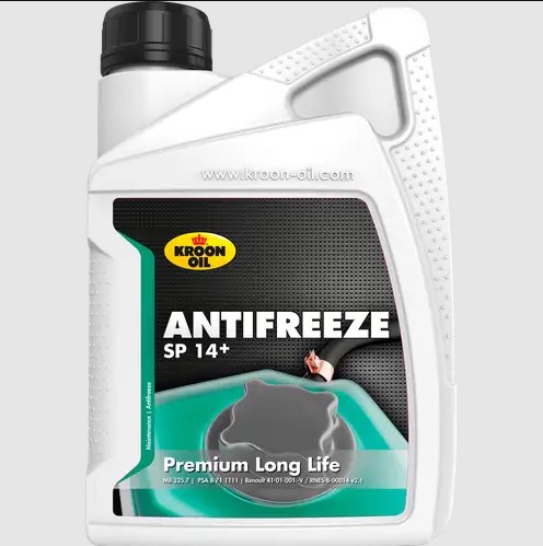 Антифриз ANTIFREEZE SP 14+ 1л КОНЦЕНТРАТ ЗЕЛЕНИЙ/СИНІЙ ANTIFREEZE SP 14+ 12X1L KROON OIL (37346) Kroon Oil фото 2