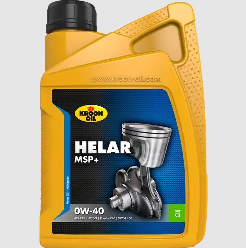 Олива моторна Helar MSP+ 0W-40 1л 1 L HELAR MSP+ 0W-40 KROON OIL (38190) Kroon Oil фото 2
