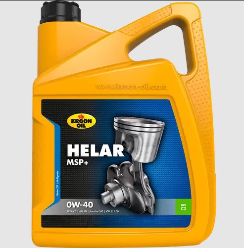 Олива моторна Helar MSP+ 0W-40 5л 5 L HELAR MSP+ 0W-40 KROON OIL (38191) Kroon Oil фото 2