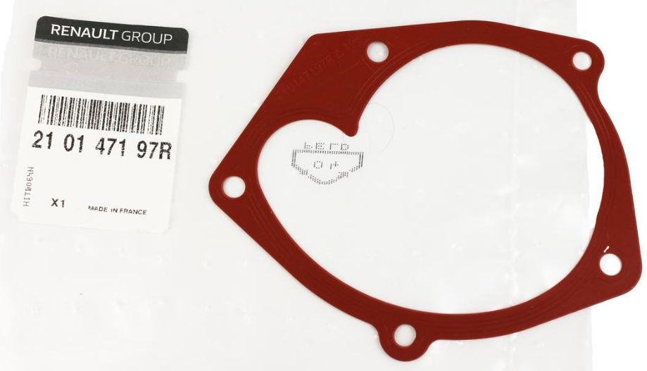 Прокладка двигуна арамідна ВОДЯНОГО НАСОСА DUSTER/LOGAN/SANDERO 1.5-2.0 DCI 97- RENAULT (210147197R) Renault фото 2