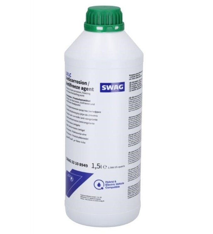 Концентрат охолоджувальний 18 LC 183409/1.5L (SWAG) АНТИФРИЗ ЗЕЛЕНИЙ LC-18 12Х1.5L (33108949) Swag фото 2