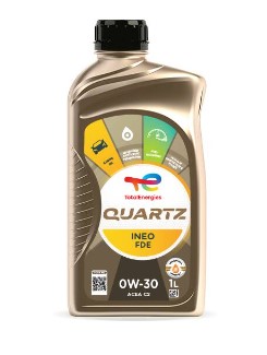 Олива моторна QUARTZ INEO FDE 0W-30 1 л QUARTZ INEO FDE 0W30 12X1L TOTAL (0W30 QI FDE 1 л) Total фото 2