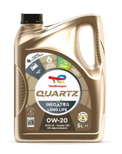 Олива моторна QUARTZ INEO XTRA LL 0W-20 5 л QUARTZ INEO XTRA LONG LIFE 0W20 3X5L (0W20 QIX LL 5L) Total фото 2