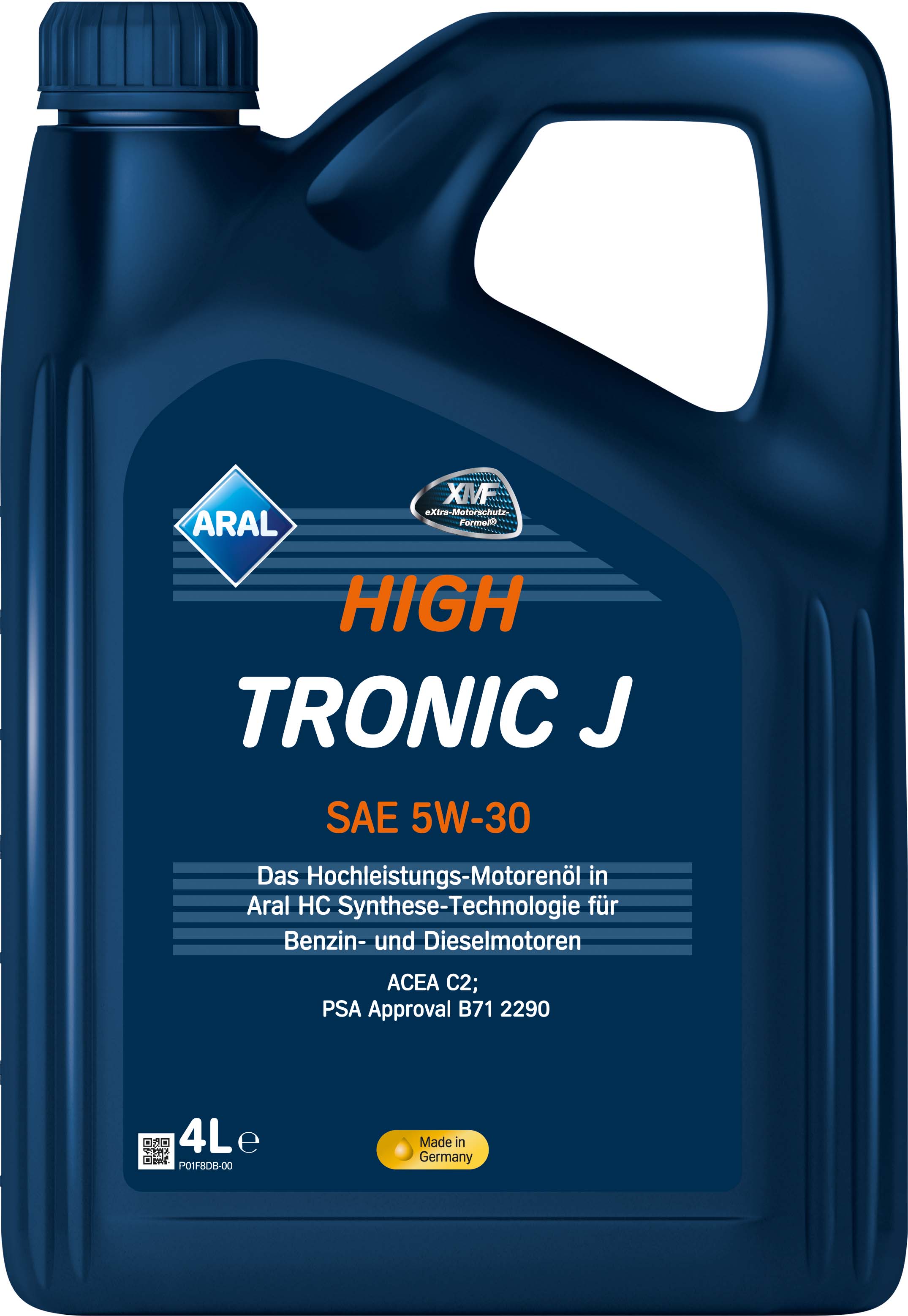 Олива моторна HighTronic J 5W-30 4л HIGHTRONIC J 5W-30 4X4L ARAL (5W30 HI TR J 4L) Aral фото 2