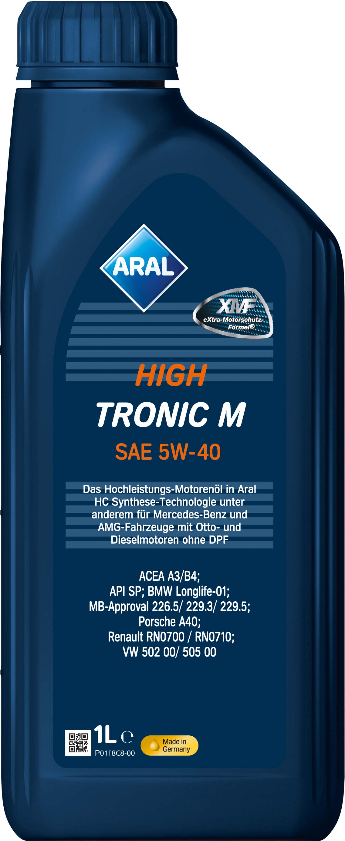 Олива моторна HighTronic M 5W-40 1л HIGHTRONIC M 5W-40 12X1L ARAL (5W40 HI TR M 1L) Aral фото 2
