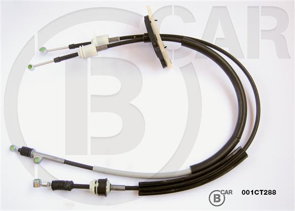 Трос привода коробки передач CITROEN NEMO ФУРГОН/МІНІВЕН (AA_) 1.3 HDI 75 1.3 2010.10 - B CAR (001CT288) B CAR фото 2