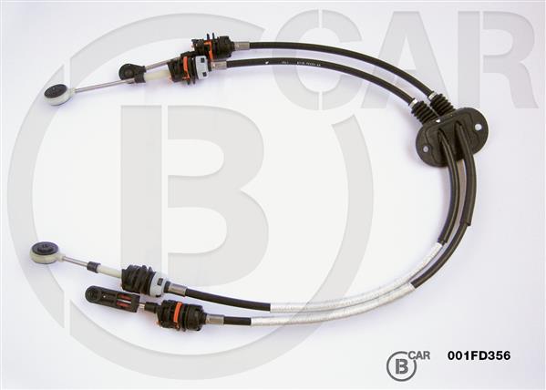 Трос привода коробки передач FORD TRANSIT CONNECT (P65_, P70_, P80_) 1.8 TDCI 1.8 2006.08 - 20 B CAR (001FD356) B CAR фото 2