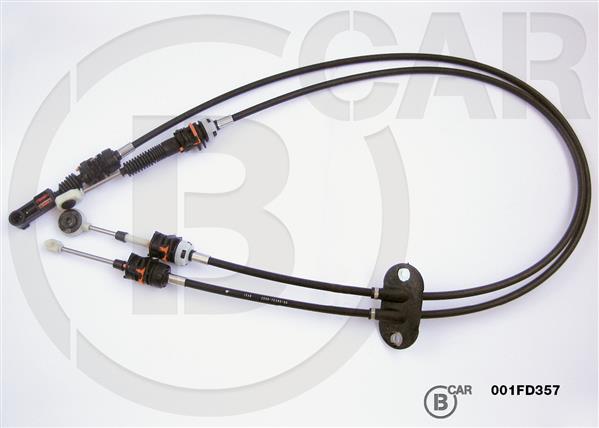 Трос привода коробки передач FORD FIESTA V (JH_, JD_) ST150 2.0 2005.03 - 2008.06 B CAR (001FD357) B CAR фото 2