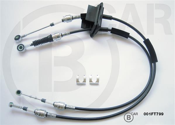 Трос привода коробки передач FIAT 500 (312_) 1.2 LPG (312AXA1A) 1.2 2010.12 - B CAR (001FT799) B CAR фото 2