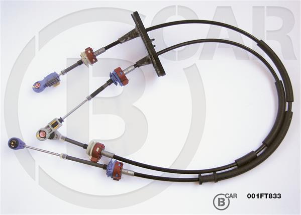 Трос привода коробки передач FIAT DOBLO АВТОБУС (263_) 1.4 (263AXG1B, 263AXG1A) 1.4 2011.10 - B CAR (001FT833) B CAR фото 2