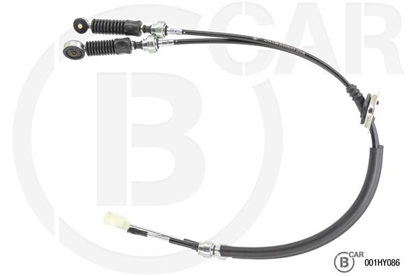 Трос привода коробки передач HYUNDAI GETZ (TB) 1.4 I 1.4 2005.08 - 2010.12 B CAR (001HY086) B CAR фото 2