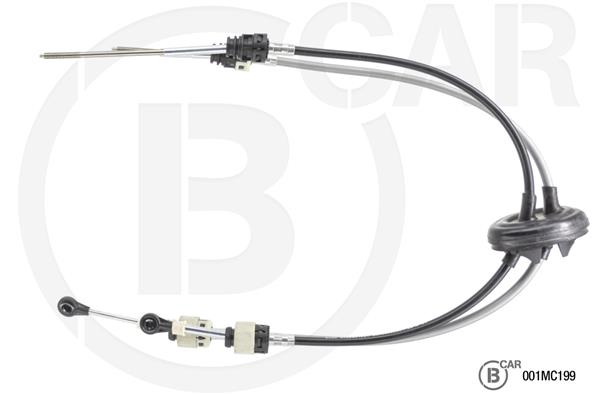 Трос привода коробки передач VW CRAFTER 30-35 АВТОБУС (2E_) 2.5 TDI 2.5 2006.04 - 2013.05 B CAR (001MC199) B CAR фото 2