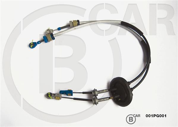 Трос привода коробки передач PEUGEOT 308 I (4A_, 4C_) 1.6 BIOFLEX 1.6 2008.04 - 2014.10 B CAR (001PG001) B CAR фото 2