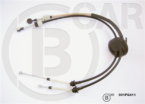 Трос привода коробки передач PEUGEOT 307 (3A/C) 2.0 16V 2.0 2005.03 - 2007.11 B CAR (001PG411) B CAR фото 2