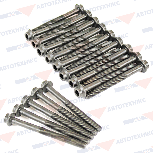 Комплект болтів з головкою системи TORX з чорного металу MERCEDES BENZ C250 1996-2001, E250 1995-1998 BGA (BK4376) BGA фото 2