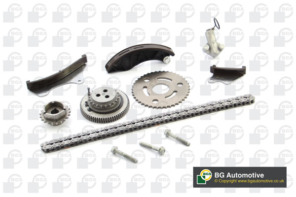 Комплект привідного ланцюга OPEL ASTRA 1.6CDTI MK VI B16 DTH, DTL/2009- BGA (TC9507FK) BGA фото 2