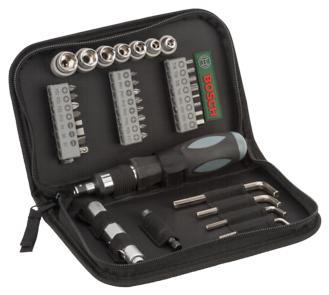 Набір біт і торцевих ключів 38 шт. PH0 - PH3, PZ0-PZ3, SL 4/6/7, BOSCH (2607019506) Bosch фото 2