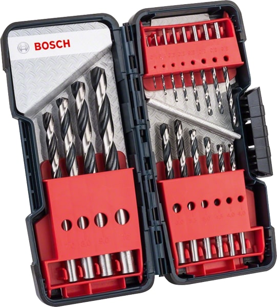 Набір свердл HSS PointTeQ Ø1-10 мм 18 од. Bosch фото 9