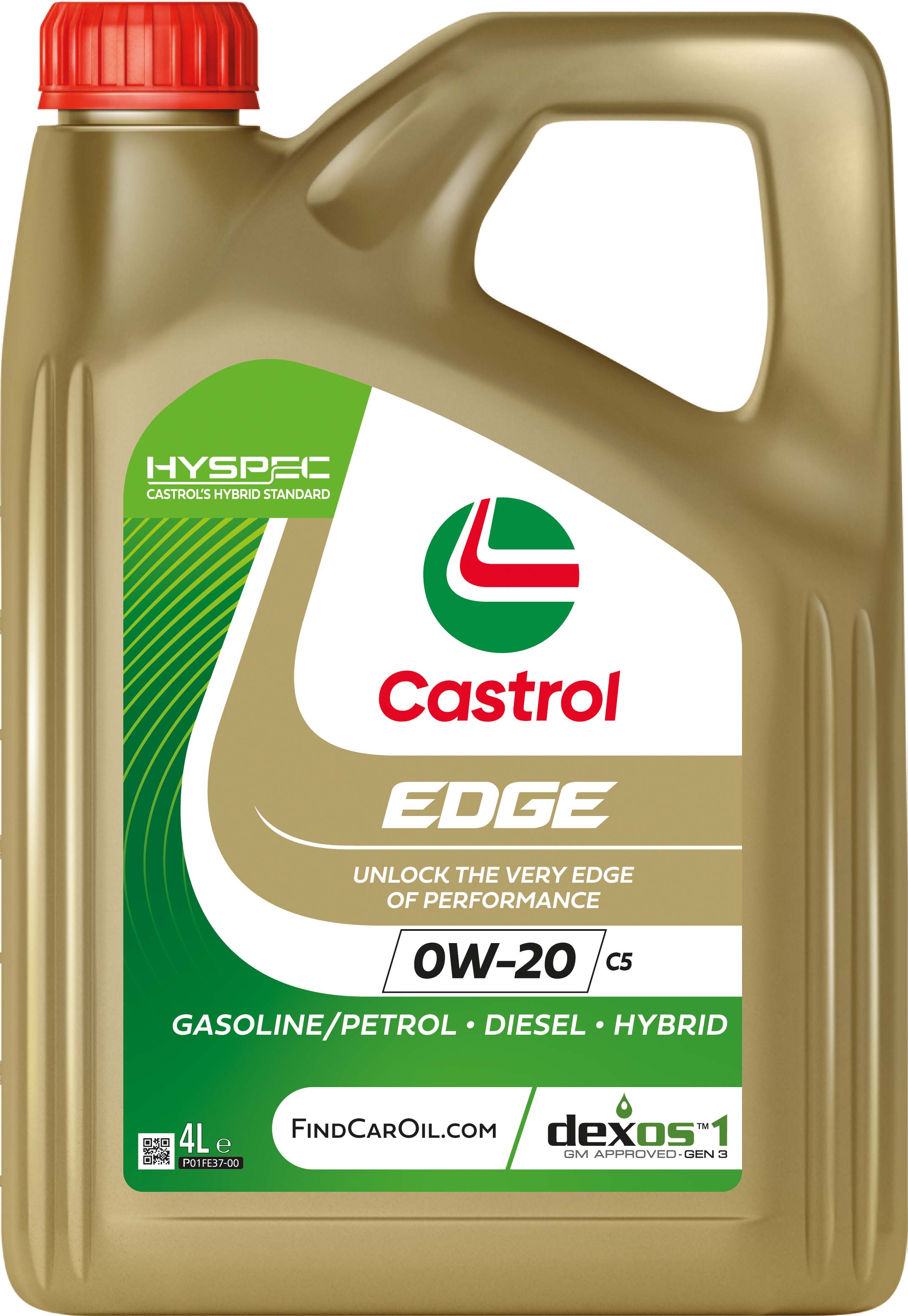 Олива моторна EDGE C5 0W-20 4л EDGE C5 0W-20 4X4L CASTROL (0W20 E C5 4L) Castrol фото 2