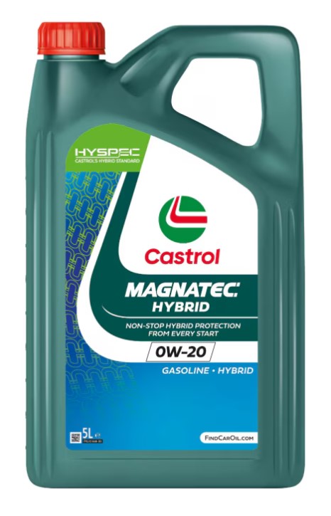 Олива моторна MAGNATEC HYBRID 0W-20 5л MAGNATEC HYBRID 0W-20 4X5L CASTROL (0W20 M H 5L) Castrol фото 2