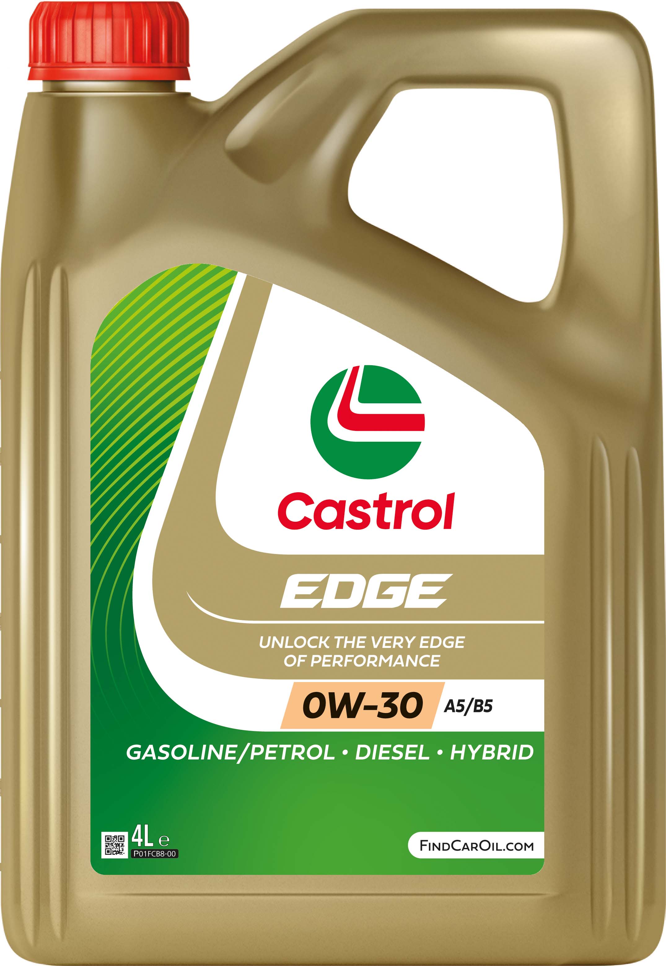 Олива моторна EDGE 0W-30 4л EDGE 0W30 A5/B5 4X4L CASTROL (0W30 E A5/B5 4L) Castrol фото 2