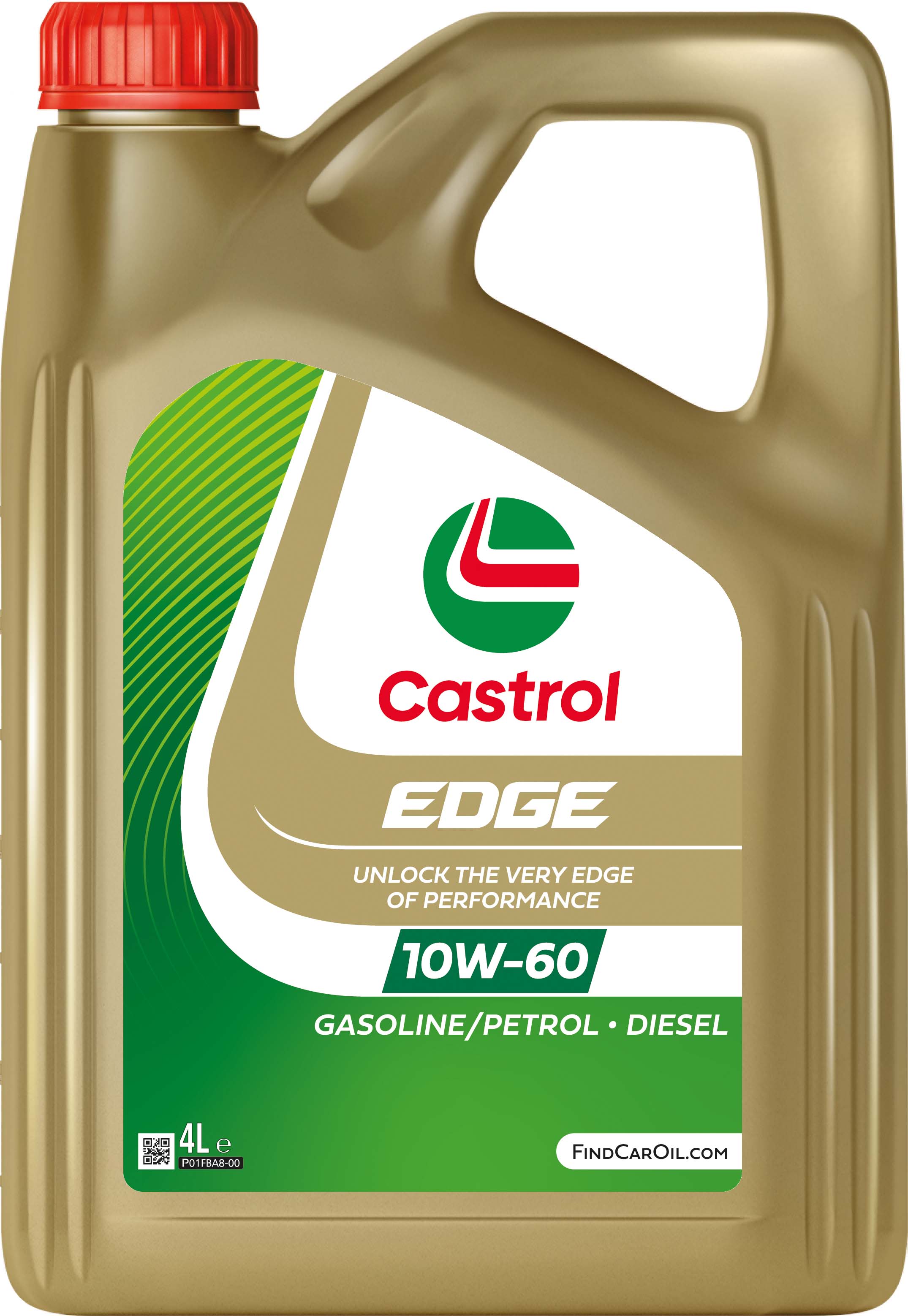 Олива моторна EDGE 10W-60 4л EDGE 10W-60 SUPERCAR 4X4L CASTROL (10W60 E 4L) Castrol фото 2