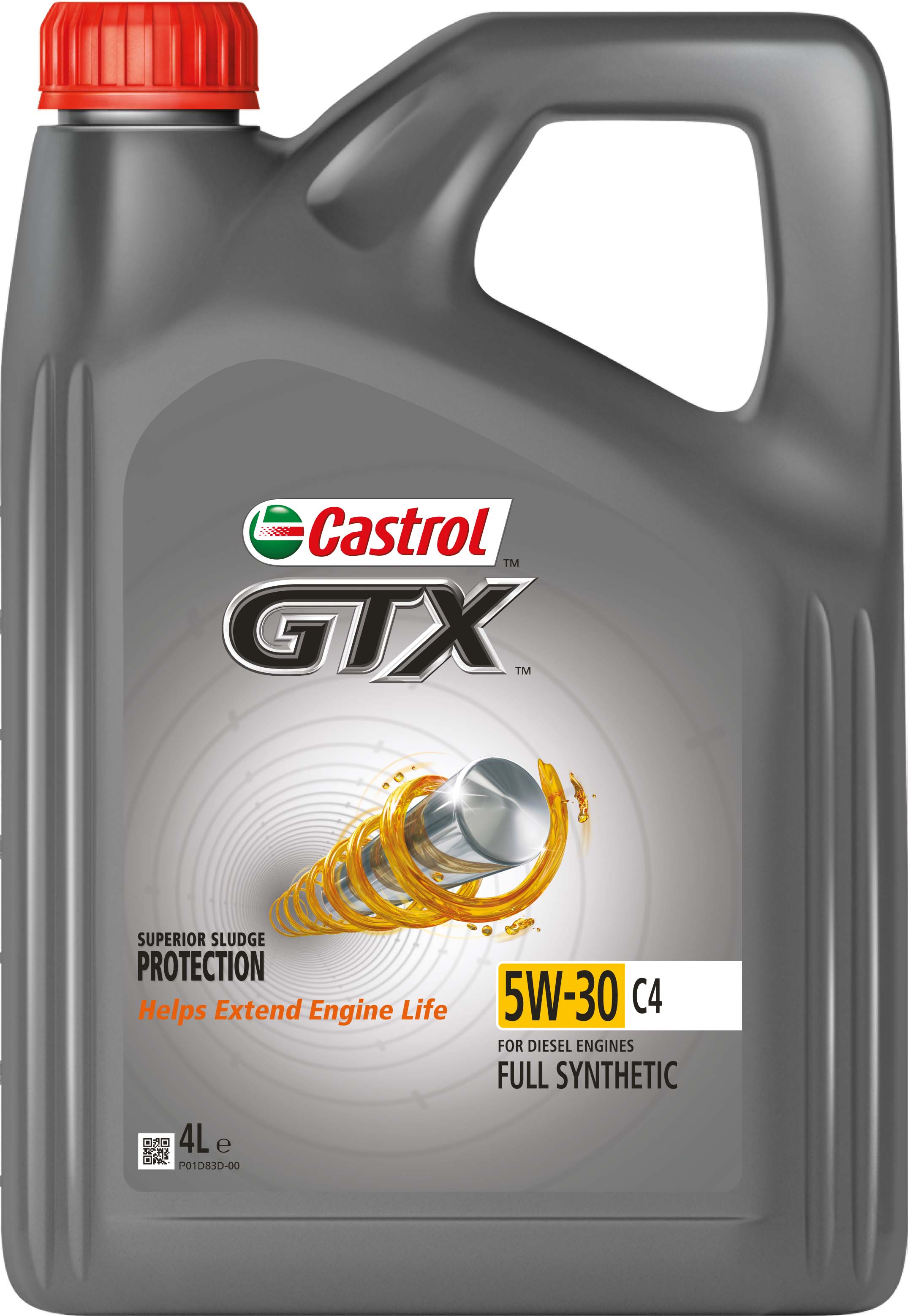 Олива моторна GTX 5W-30 C4 4л GTX 5W-30 C4 4X4L CASTROL (5W30 GTX C4 4L) Castrol фото 2