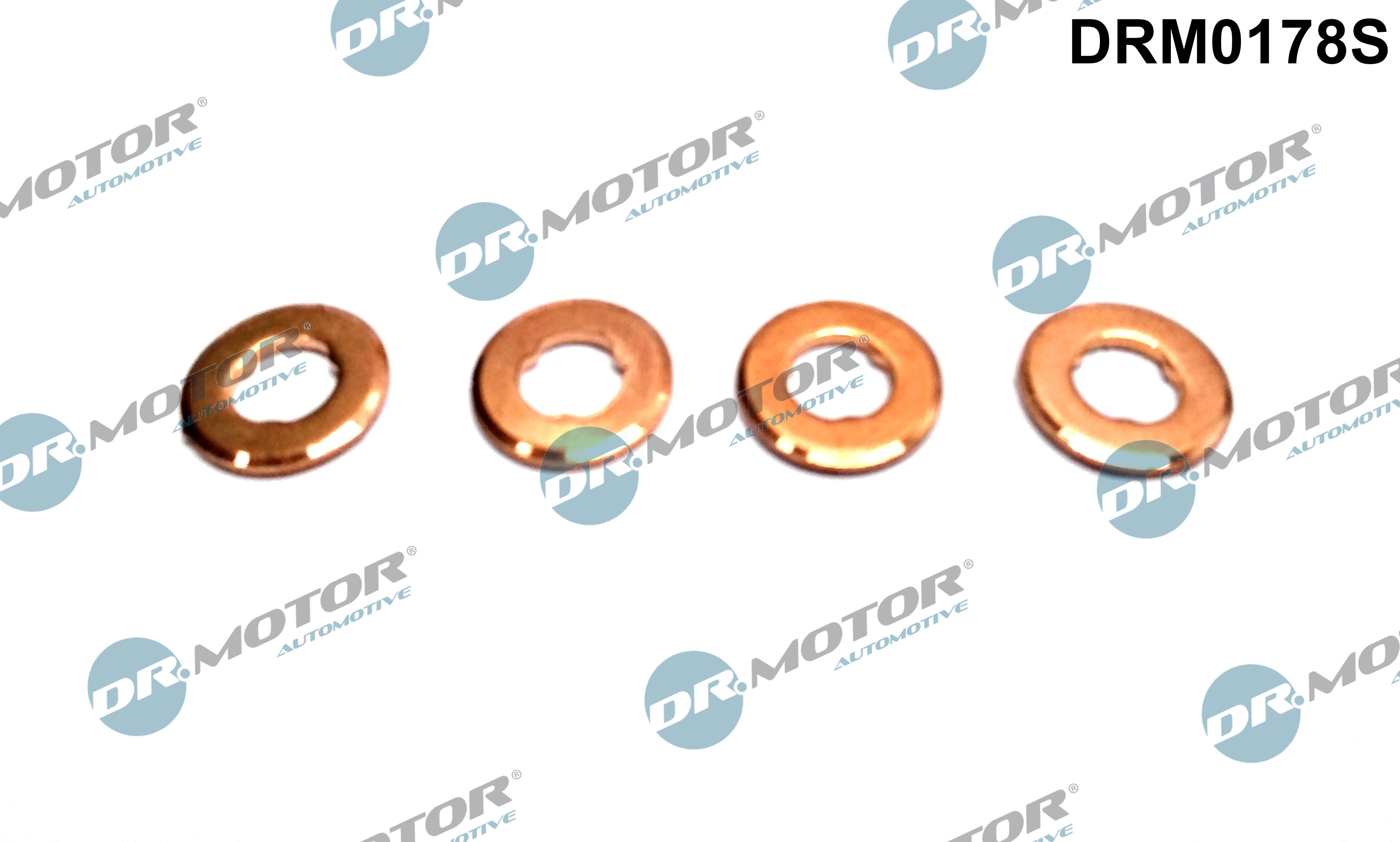 Термошайба SET (4PCS) PSA/LAND ROVER 2.7D CITROEN C5, C6; PEUGEOT 407, 607; DR MOTOR (DRM0178S) DR.motor фото 2