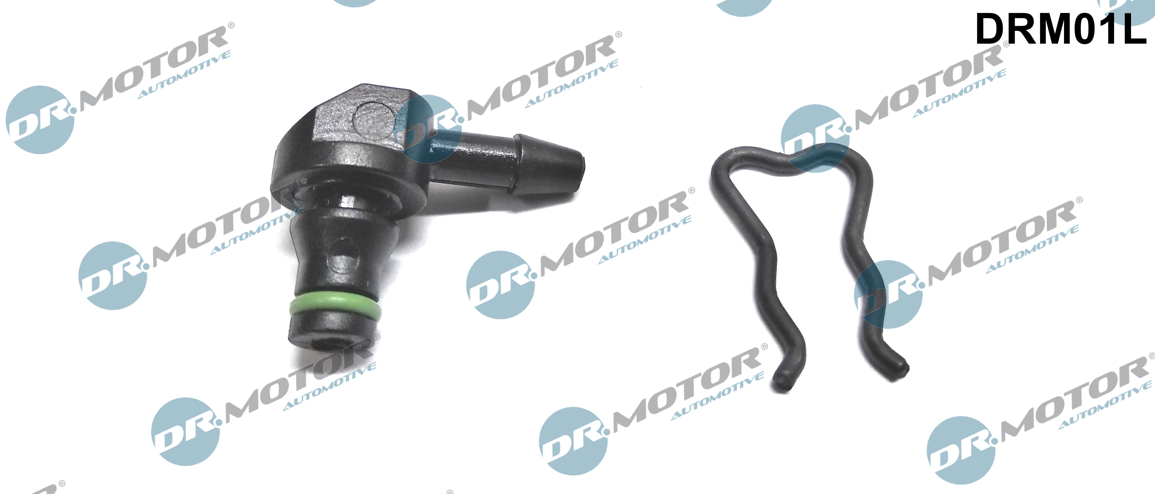 Штуцер пластиковий для паливних шлангів SYSTEM BOSCH DR MOTOR (DRM01L) DR.motor фото 2