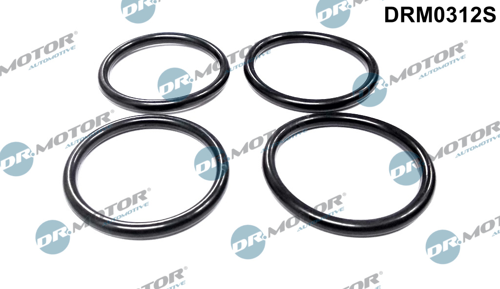 Комплект прокладок гумових PSA/FIAT BERLINGO,PARTNER, SCUDO 1996-2015 1,9D DR MOTOR (DRM0312S) DR.motor фото 2