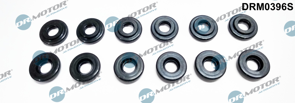 Комплект прокладок гумових ПОД БОЛТ (SET) (12PCS) BMW 3 (E36), 3 (E46), 5 (E34), 5 (E39), 7 DR MOTOR (DRM0396S) DR.motor фото 2