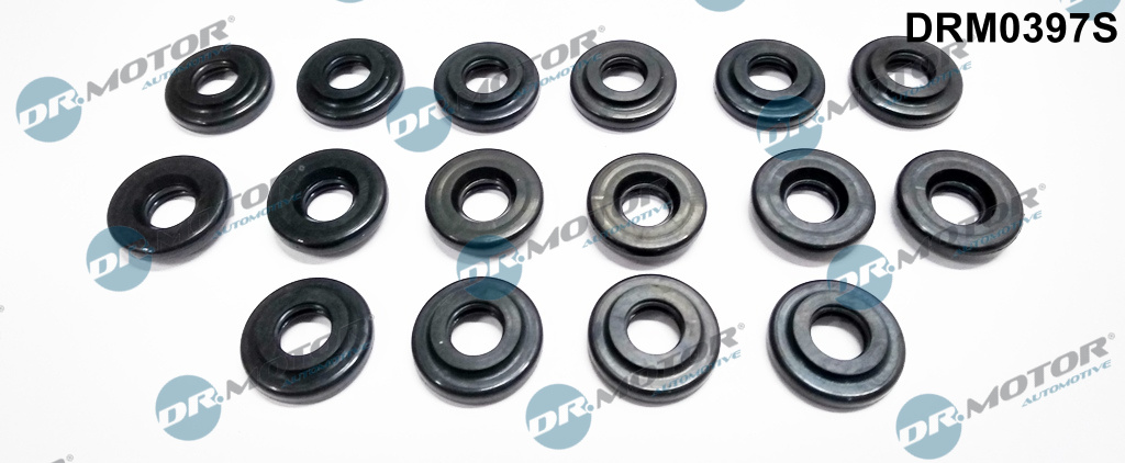 Комплект прокладок гумових ПОД БОЛТ (SET) (16PCS) BMW 3 (E36), 3 (E46), 5 (E34), 5 (E39), 7 DR MOTOR (DRM0397S) DR.motor фото 2
