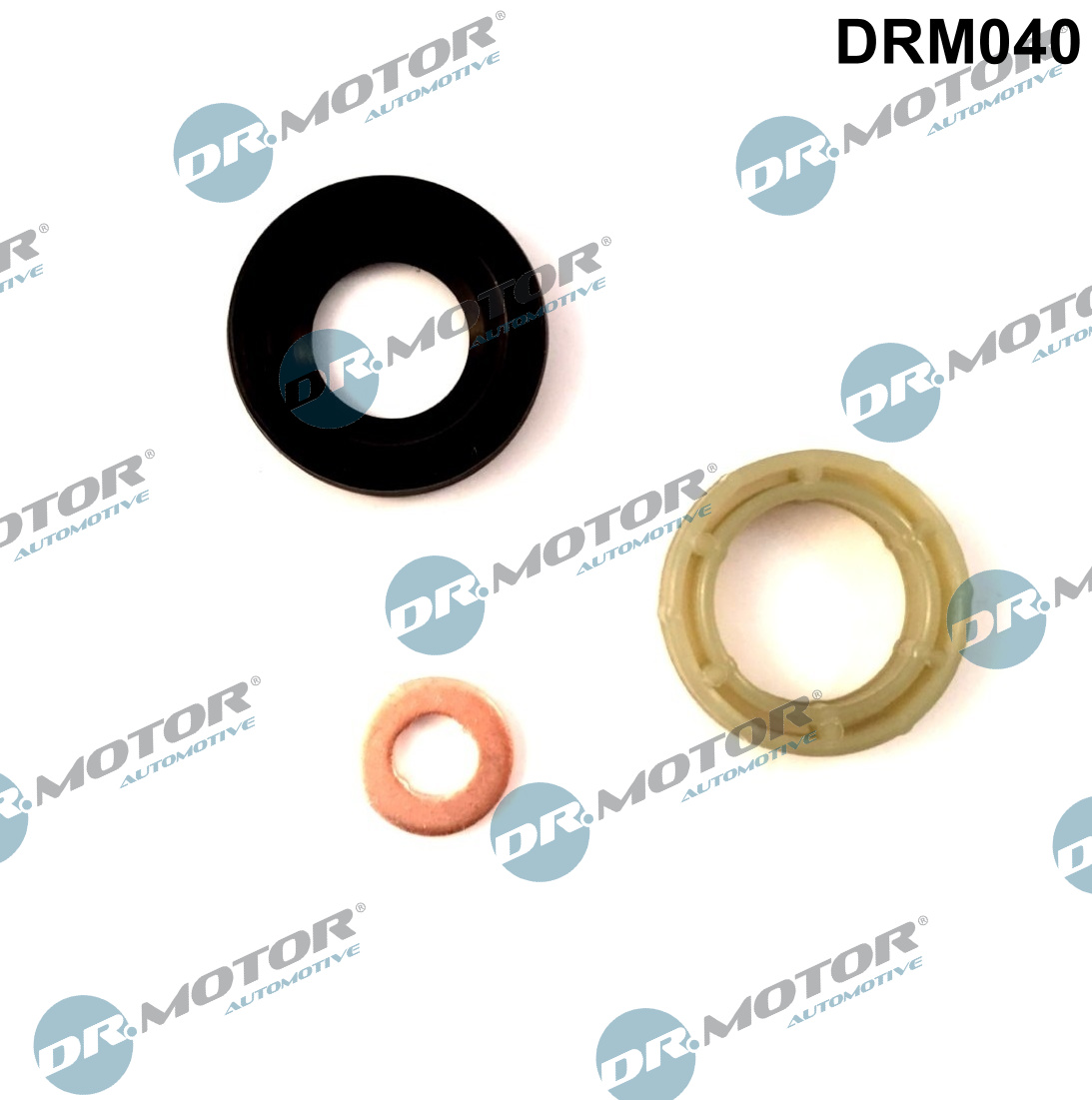 Комплект ущільнювачів з різних матеріалів FORD / PSA / FIAT / MAZDA FORD FIESTA 1,6 TDCI 2001-->; FUSION 1, DR MOTOR (DRM040) DR.motor фото 2