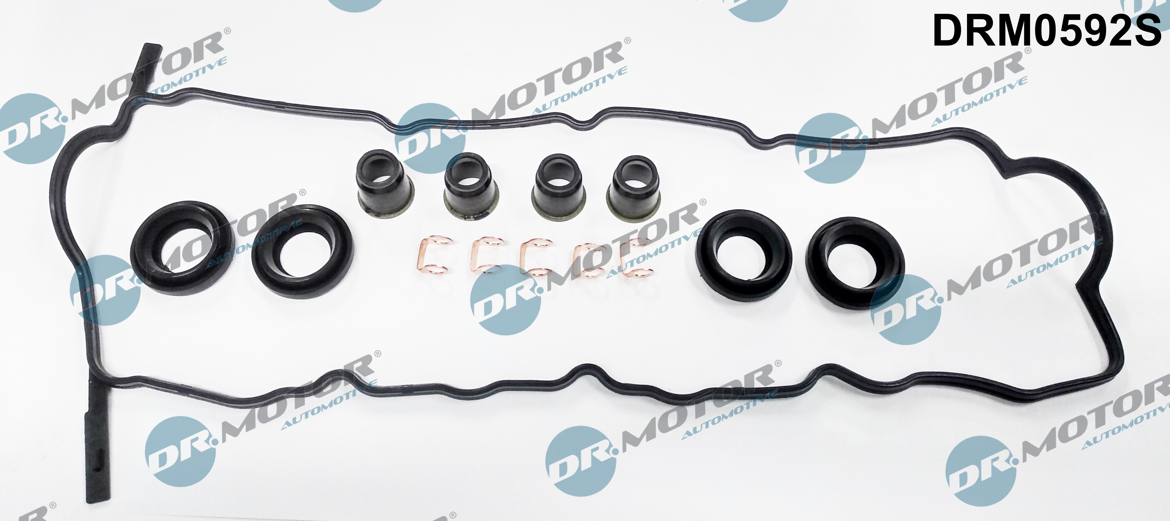 Комплект прокладок гумових КЛАП. КР. (FULL SET) TOYOTA 2.0D 1CD-FTV AVENSIS/COROLLA/RAV 4 D- DR MOTOR (DRM0592S) DR.motor фото 2