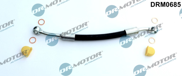Трубка маслопроводу (чорний метал) BMW 7 (E38) 728 I, IL 2.8 1995.08 - 2001.11 DR MOTOR (DRM0685) DR.motor фото 2