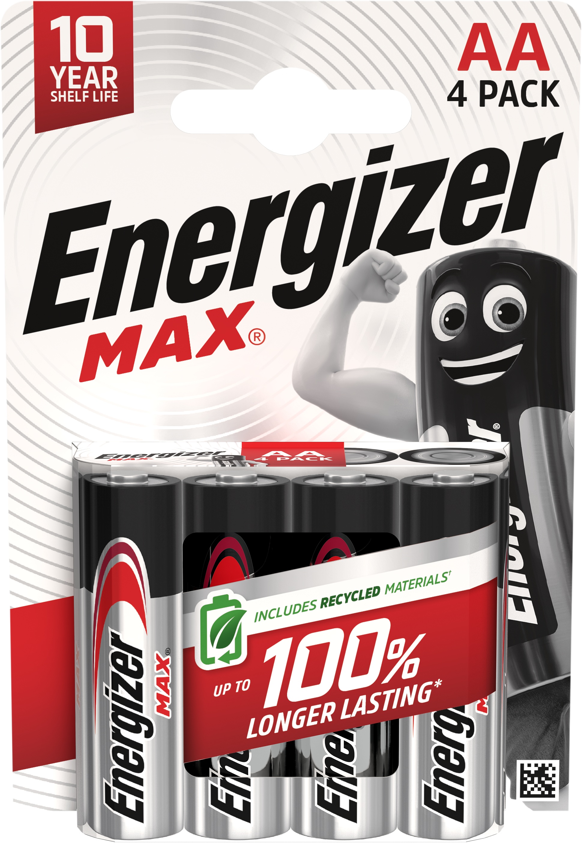 Батарейка LR6 AA - ENERGIZER MAX 1.5V/4 шт. блістер (LR6M) Energizer фото 2